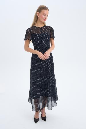 Изображение Платье polka dot SS25/D/2SS/003/BL