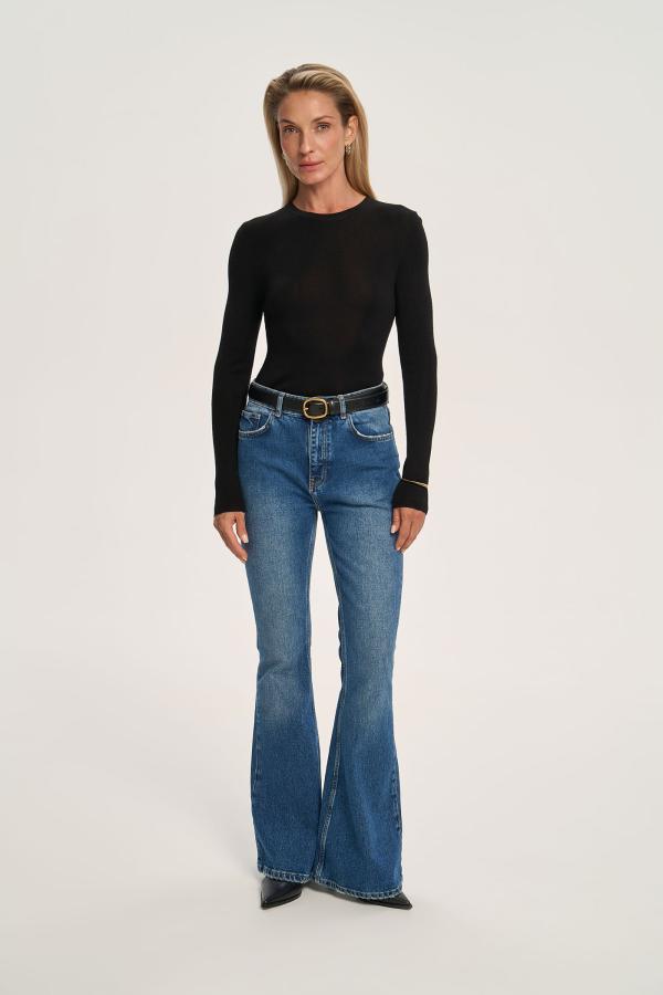 

Джинсы клёш арт.FW24/J/4P/006/DB Цвет: Синий