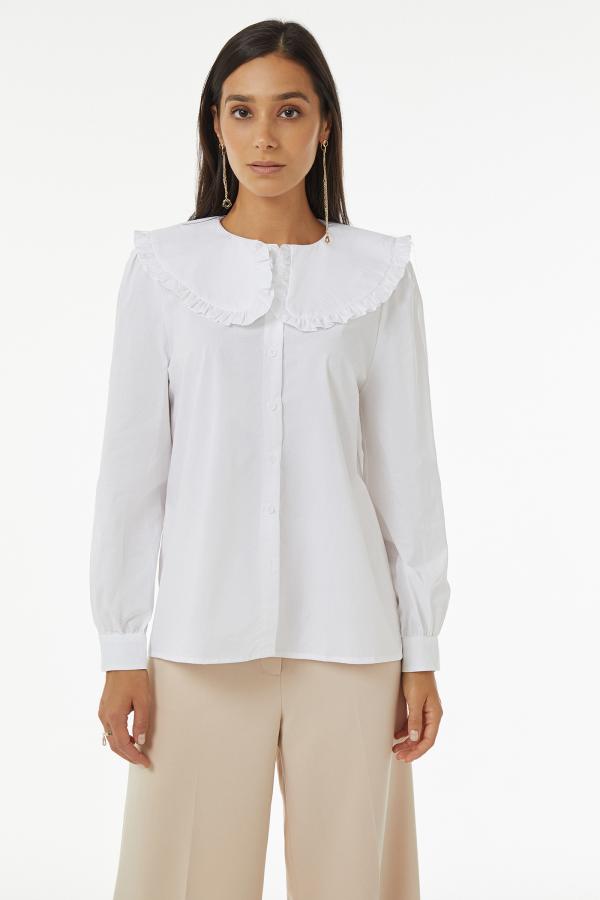 Блуза арт.B0522014 Цвет: Белый, размер XS ,S ,M ,L