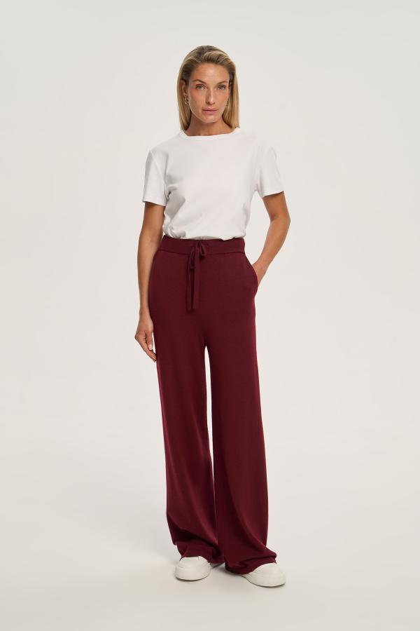 

Брюки широкие relaxed арт.FW24/K/P/016/WN Цвет: Бордовый