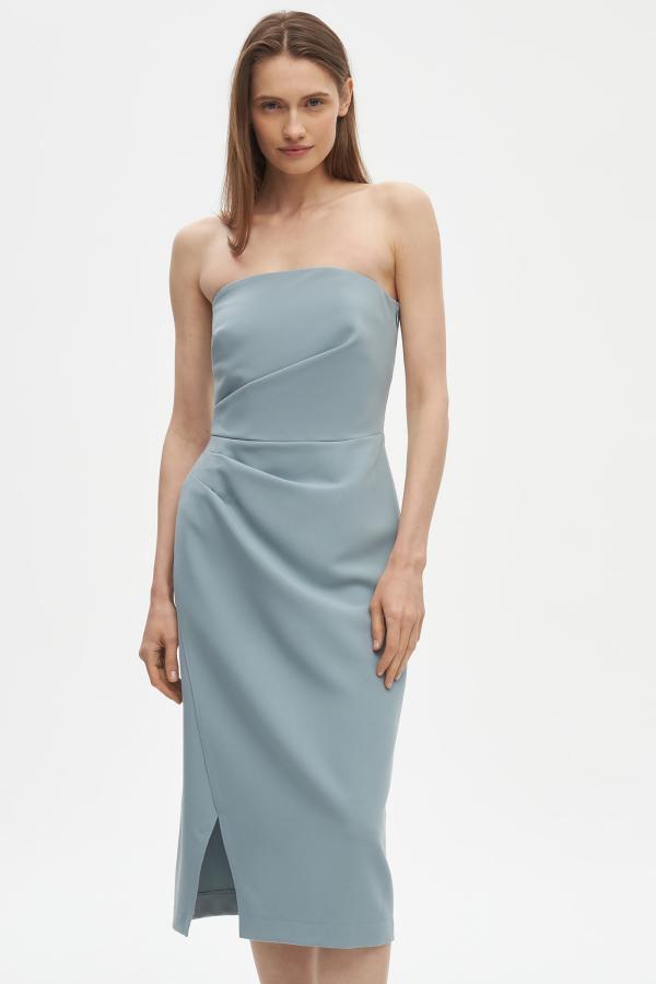 Платье арт.D0123002 Цвет: Серо-Голубой, размер XXS ,XS ,S ,M ,L