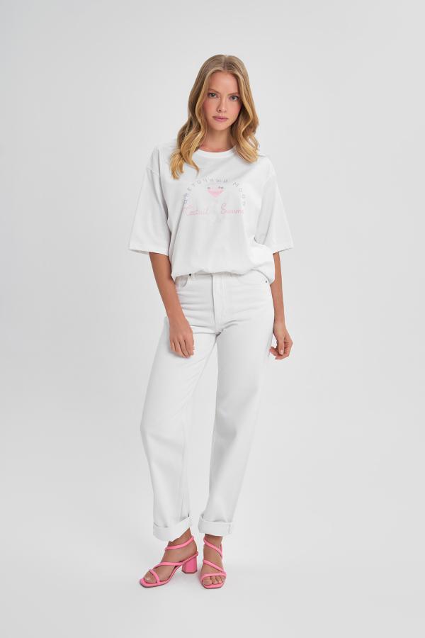 

Футболка арт.S24/CS/TS/024/WHM Цвет: Белый/принт