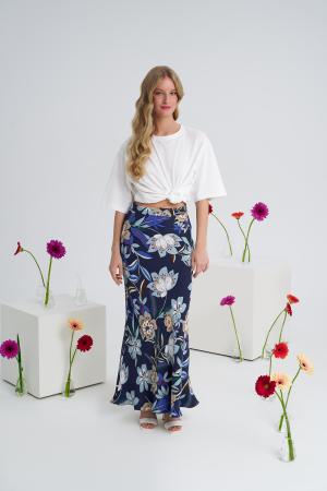 Изображение Юбка flora SS25/S/3SK/009/NAVFL