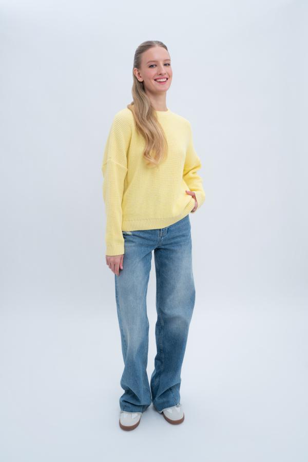 

Джемпер neo minimalism арт.SS25/K/JRN/007/YE Цвет: Желтый
