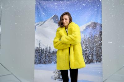 Экошуба, арт. FW25/O/FC/017/YE-O фото 3