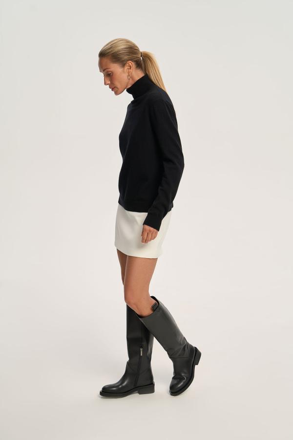 

Водолазка мягкость кашемира арт.FW24/K/TN/027/BL Цвет: Черный