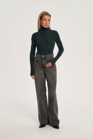 Изображение Водолазка нежность шелка FW24/K/TN/002/DGRN