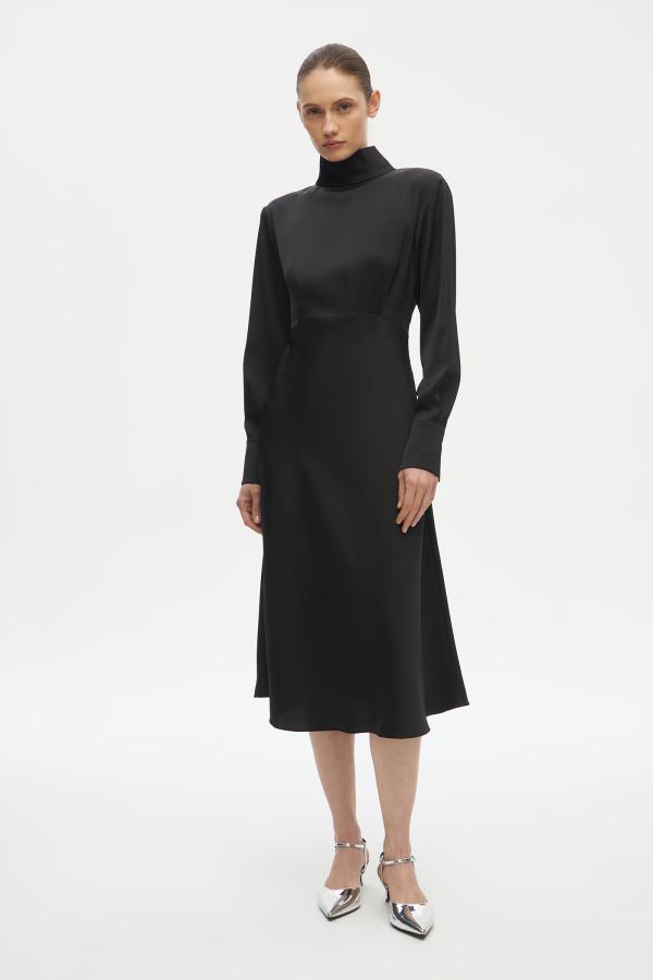 Платье арт.D0123003 Цвет: Черный, размер XS ,S ,M ,L ,XL