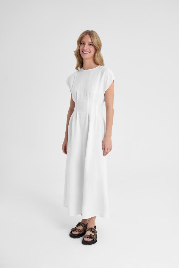 

Платье urban classics арт.SS25/D/2NS/024/WH Цвет: Белый