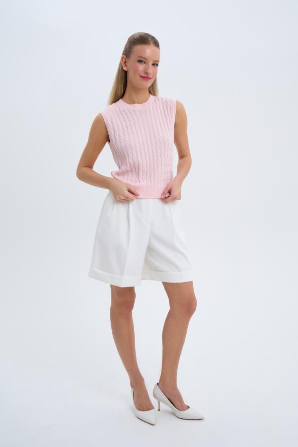 

Топ modern romance арт.SS25/K/T/006/PN Цвет: Розовый