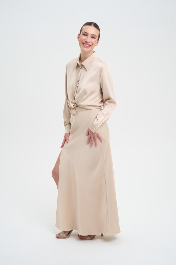 

Юбка neo elegance арт.SS25//3SK/001/BE Цвет: Бежевый