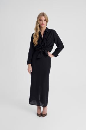 Изображение Рубашка  neo minimalism SS25/SB/S/011/BL