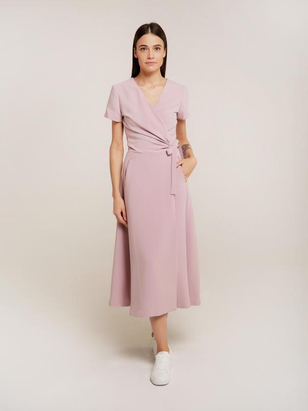 Платье арт.D0917008 Цвет: Розовый, размер XS ,S ,M ,L - фото 1