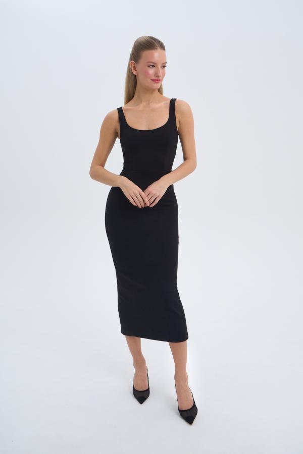 

Платье bodycon арт.SS25/D/2NS/007/BL Цвет: Черный