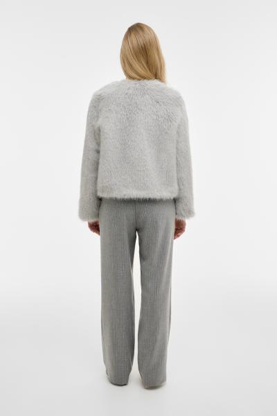 Изображение товара Шуба Fuzzy crop, арт. FW24/O/FC/010/GR фото 4