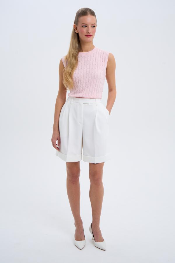 Шорты modern romance артSS25S2SH003ML Цвет Молочный 11490₽