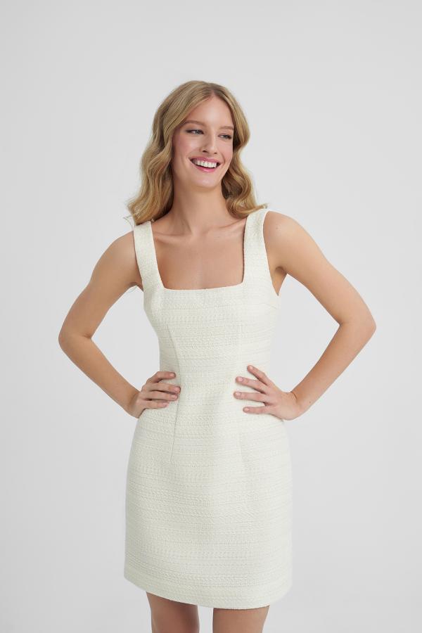 

Платье мини timeless elegance арт.SS25/D/1NS/020/ML Цвет: Молочный