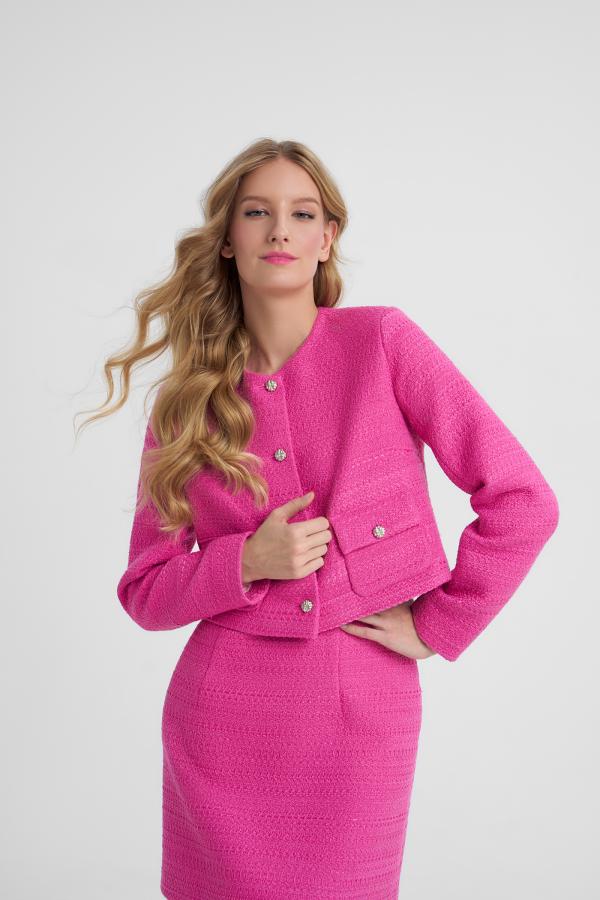 

Жакет timeless elegance арт.SS25//JC/005/FU Цвет: Фуксия