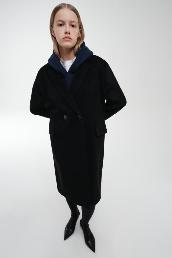 Пальто арт.C0323018 Цвет: Черный, размер XS ,S ,M ,L