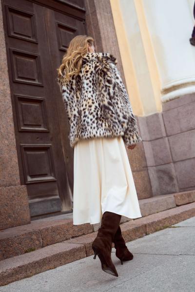 Шуба, арт. FW25/O/FC/023/BR-O фото 4
