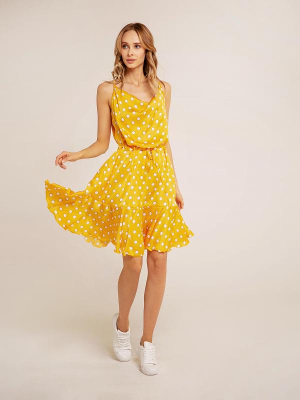 Платье арт.D0619001 Цвет: Желтый