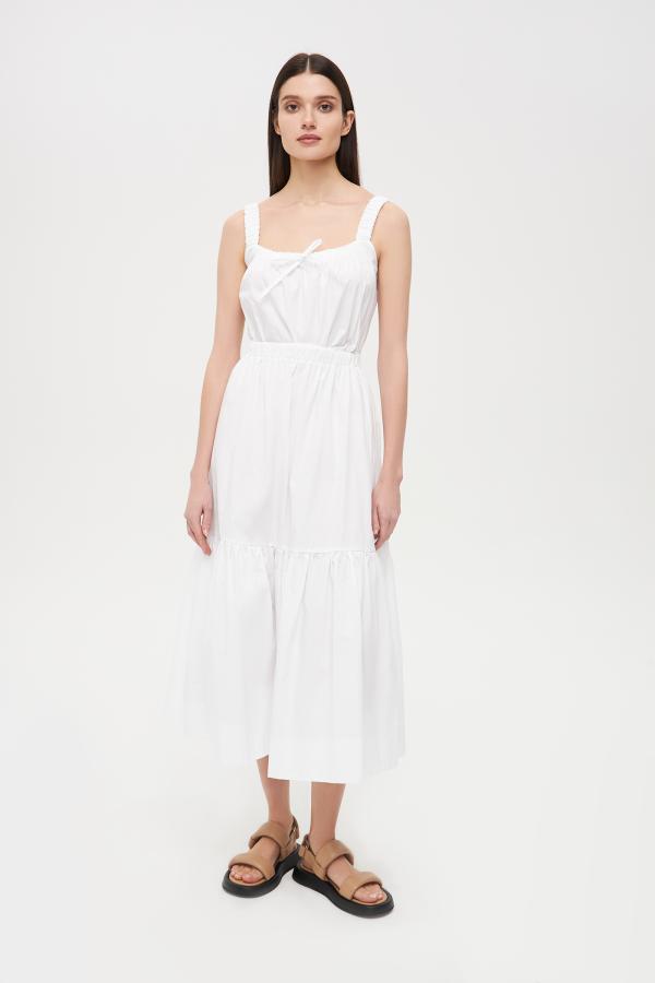 Платье арт.D0222004 Цвет: Белый