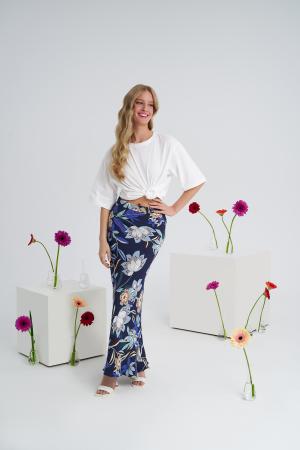 Изображение Юбка flora SS25/S/3SK/009/NAVFL