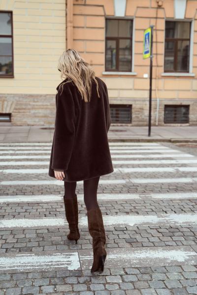 Шуба, арт. FW25/O/FC/009/BR фото 3