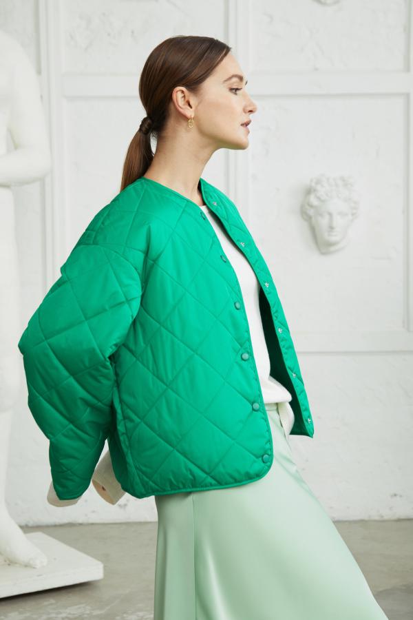 Куртка арт.C1221002 Цвет: Зеленый, размер XS ,S ,M ,L