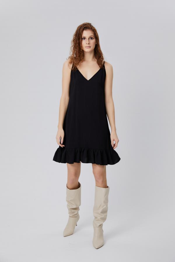Платье арт.D0518004  Цвет: Черный, размер XS ,S ,M ,L