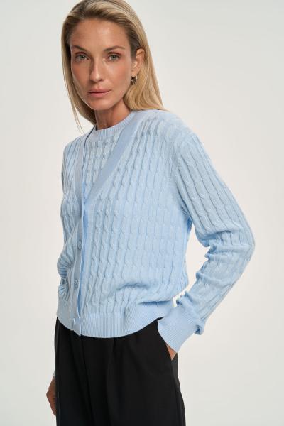 Кардиган modern romance, арт. SS25/K/CA/005/BLU фото 2