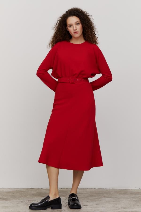 Платье арт.D0621007 Цвет: Красный