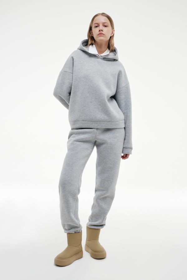 Джоггеры артP0523001 Цвет Серый меланж 1380₽