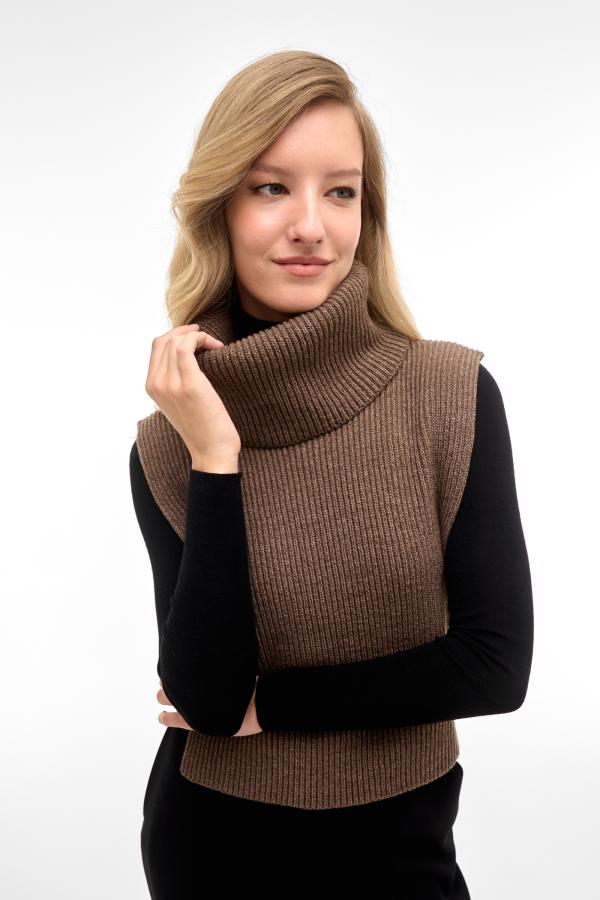 

Манишка арт.FW24/K/TNS/038/BR Цвет: Коричневый