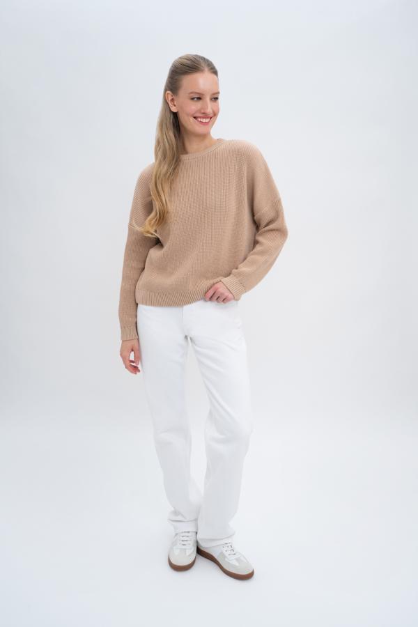 

Джемпер neo minimalism арт.SS25/K/JRN/007/BE Цвет: Бежевый