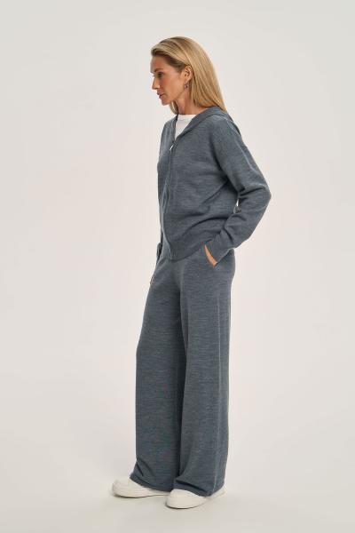 Брюки широкие relaxed, арт. FW24/K/P/016/GR фото 3