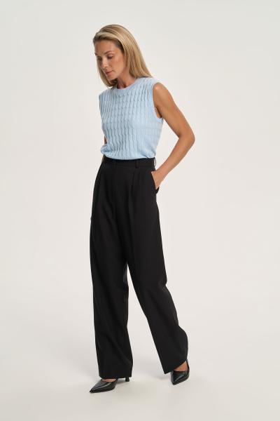 Брюки широкие modern classic, арт. FW24/S/PSL/008/BL фото 1