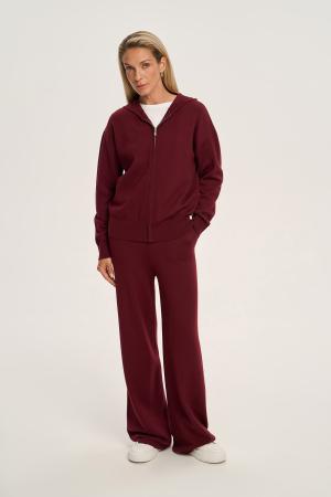 Изображение Худи на молнии relaxed FW24/K/HZ/017/WN