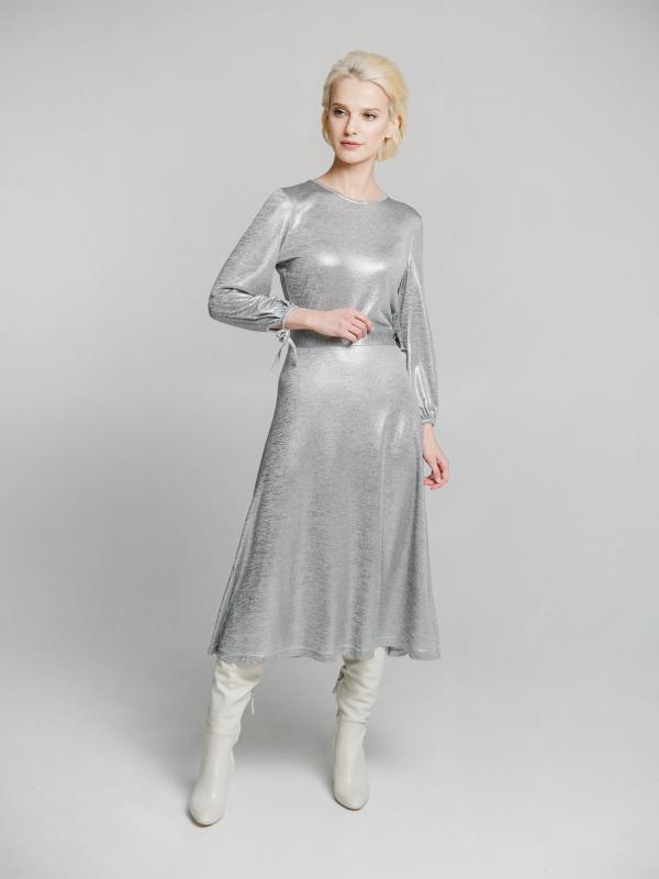Платье арт.D0620003/1 Цвет: Серебро, размер XS ,S ,M ,L