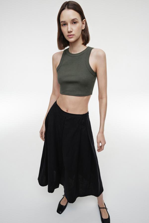 Топ артS24CSCT001KH Цвет Хаки 500₽