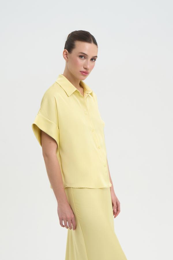 

Блуза modern romance арт.SS25/SB/BL/003/YE Цвет: Светло-желтый