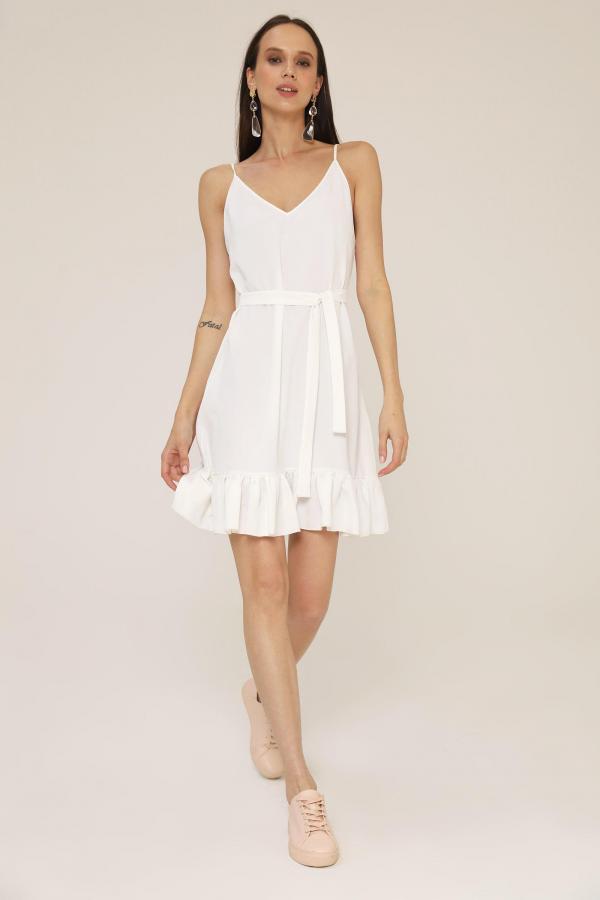Платье арт.D0518004  Цвет: Белый, размер XXS ,S ,M ,L