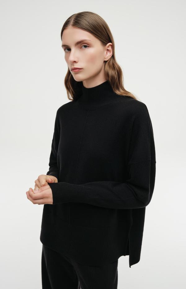Пуловер арт.B0123021W Цвет: Черный