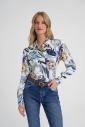 Изображение товара Блуза flora, арт. SS25/SB/BL/012/WHFL фото 1