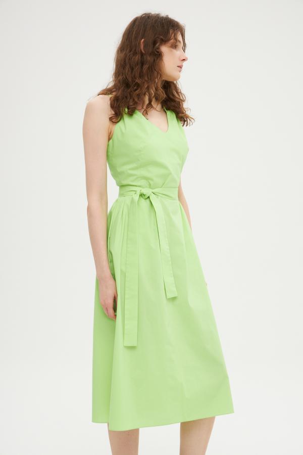 Платье арт.D1122007 Цвет: Салатовый, размер XS ,S ,L ,М
