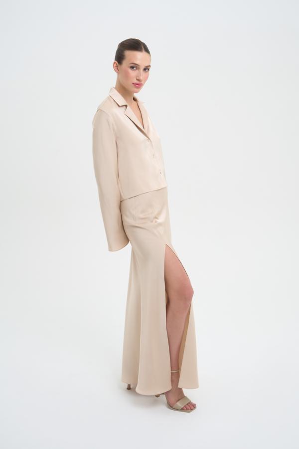 

Блуза neo elegance арт.SS25/SB/BL/002/BE Цвет: Бежевый