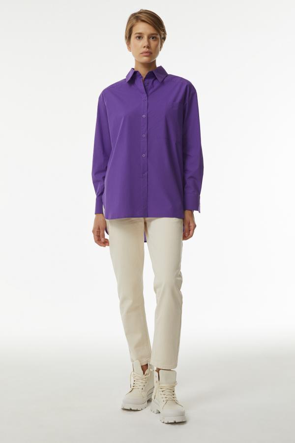 Блуза арт.B0522001 Цвет: Фиолетовый, размер XS ,S ,M ,L