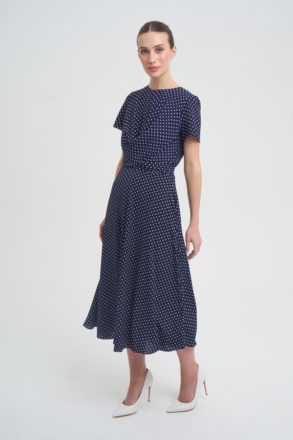 

Платье polka dot арт.SS25/D/2SS/002/DB Цвет: Синий