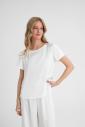 Изображение товара Блуза с коротким рукавом, арт. SS25/SB/BL/010/WH фото 4