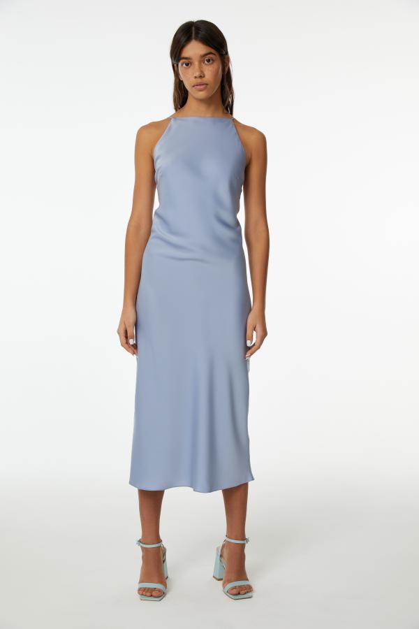 Платье арт.D1120004 Цвет: Серо-Голубой, размер XS ,S ,M ,L